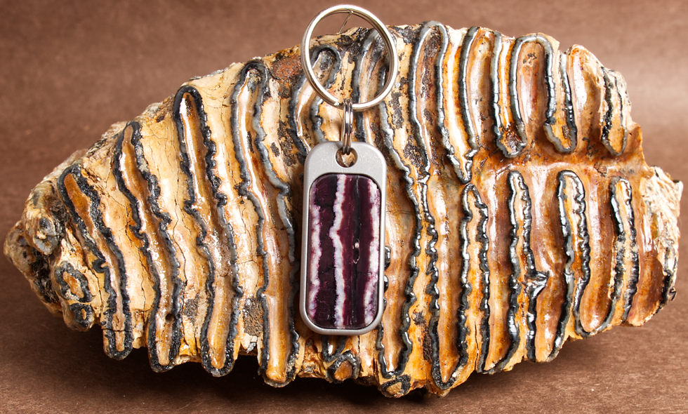 Thumbnail: Mammoth Tooth Keychain 260906