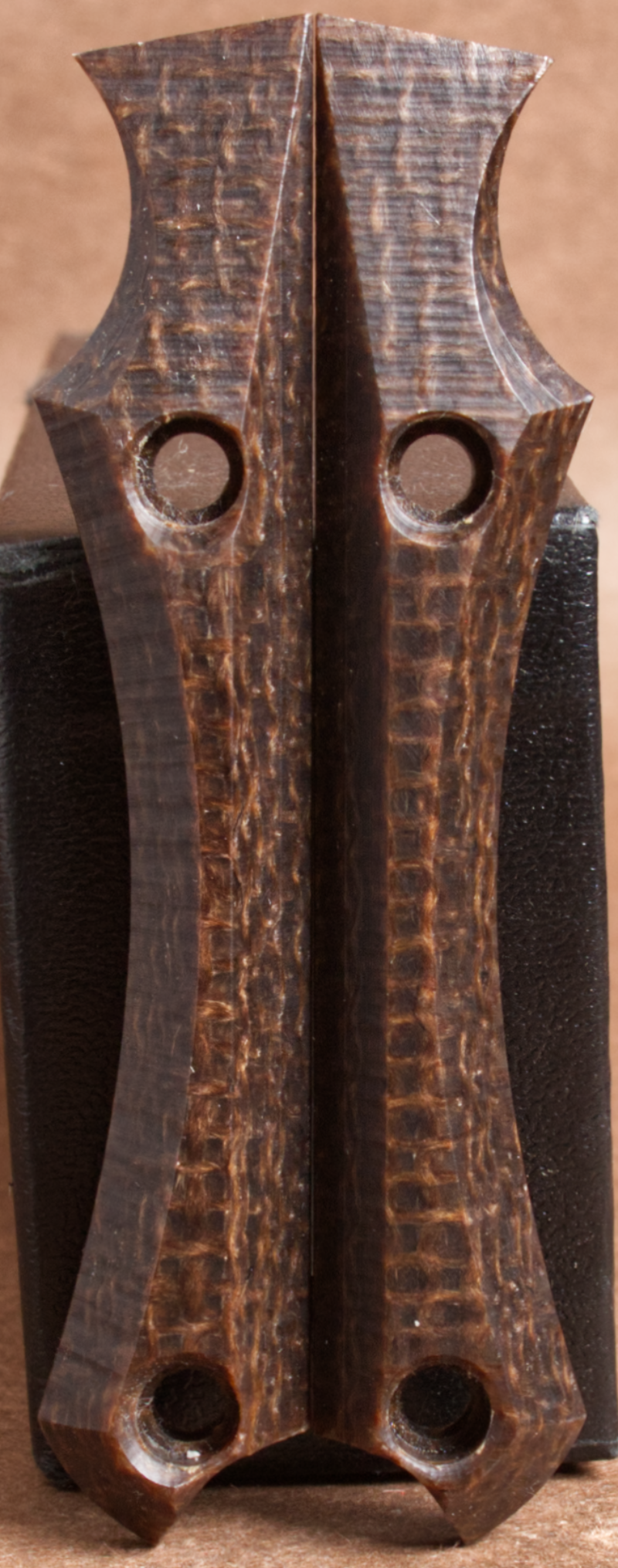 Slim Scout / Slim Hunter Handle Scales - Burlap Micarta