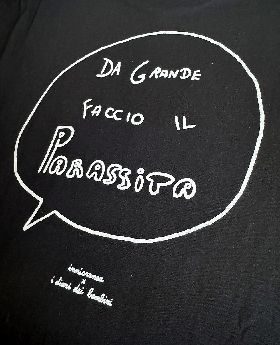 Miniatura: FACCIO IL PARASSITA (T-Shirt I DIARI DEI BAMBINI)