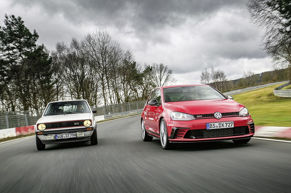 Golf GTI old and new