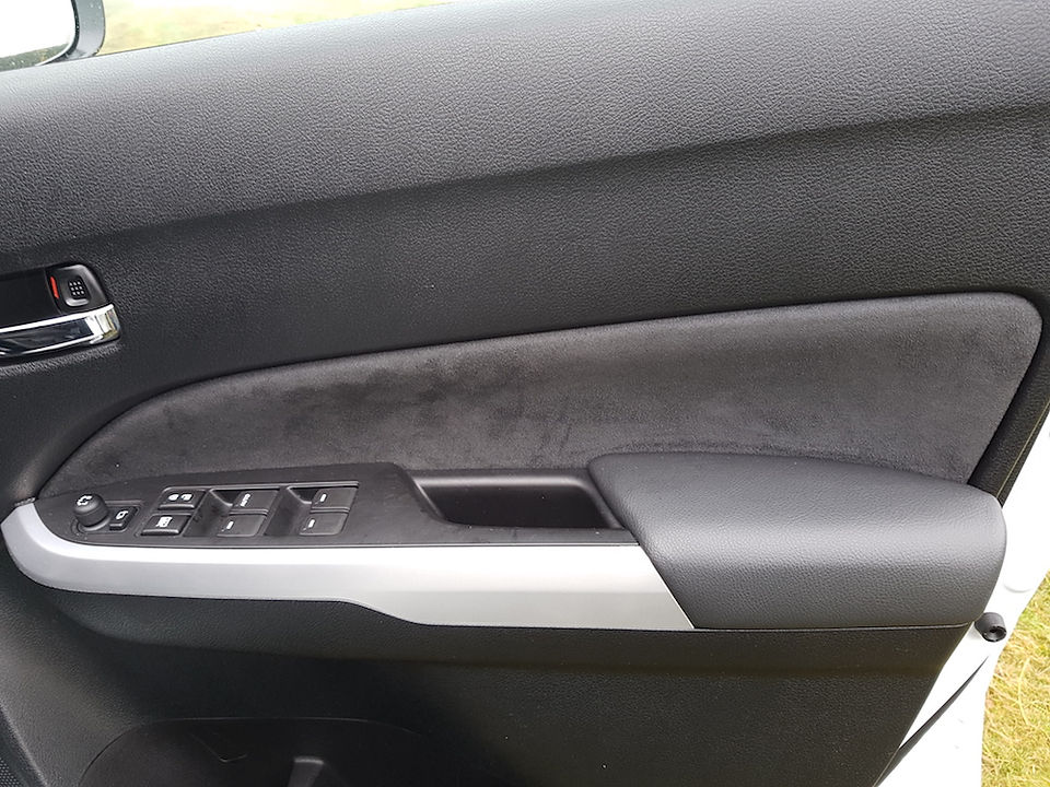 Suede Door Detail