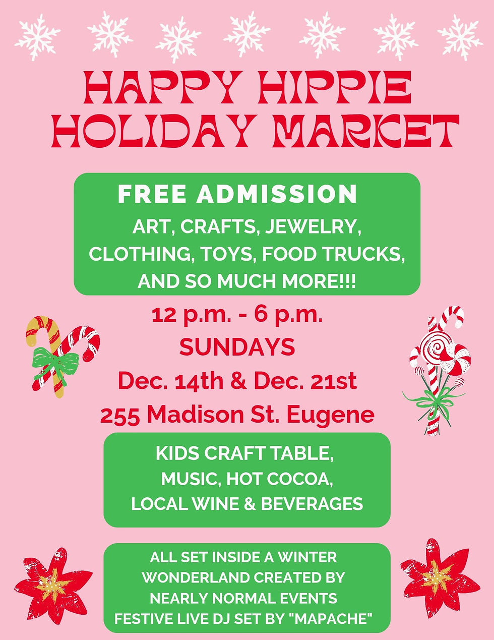 Happy Hippie Holiday Market