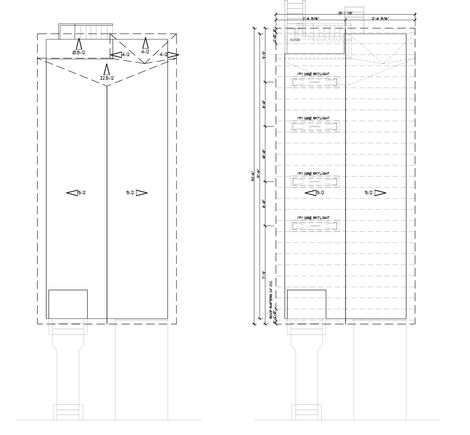 Existing & Proposed Roof Plans