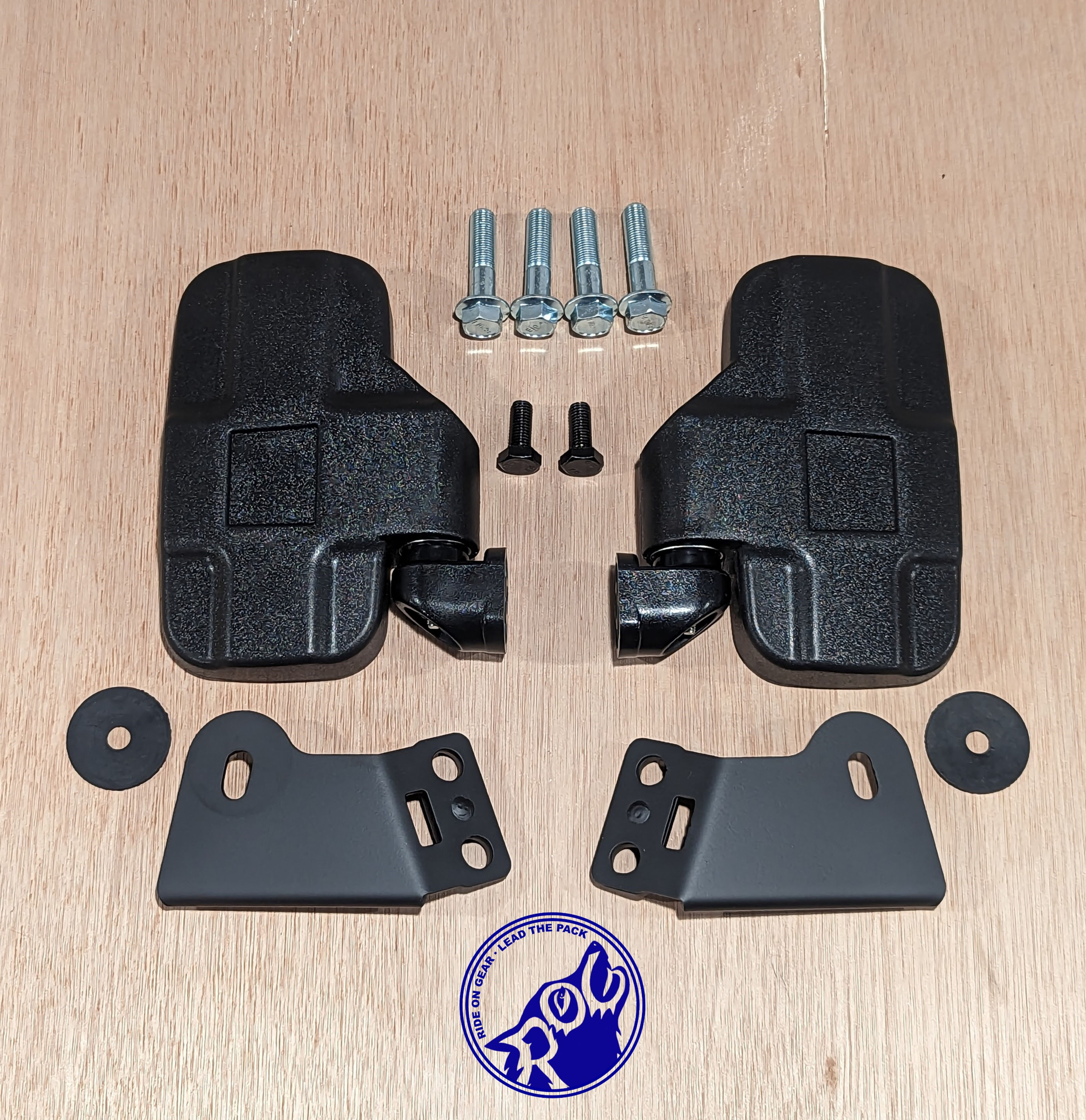 Polymer Series Mirrors and Straight Brackets Yamaha RMAX And X2/X4 (2021+)