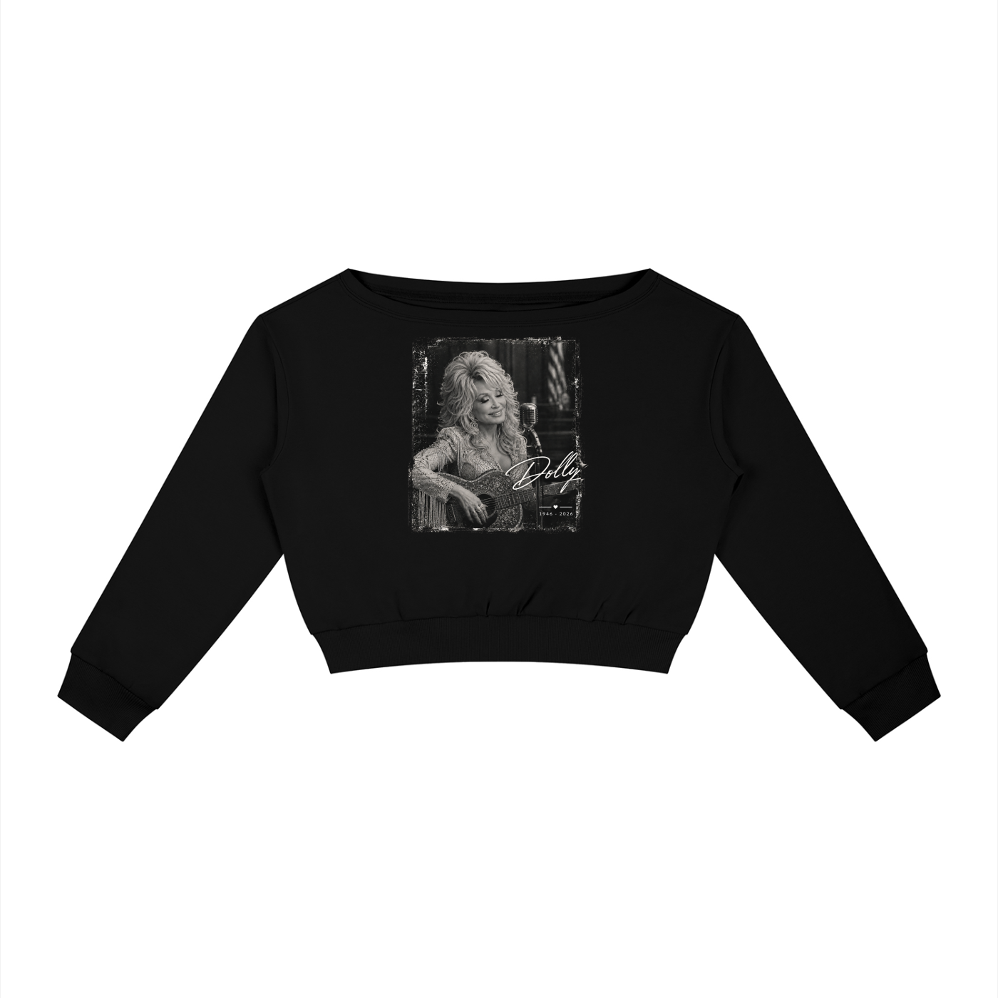 Dolly Parton Women's Off-Shoulder Sweatshirt