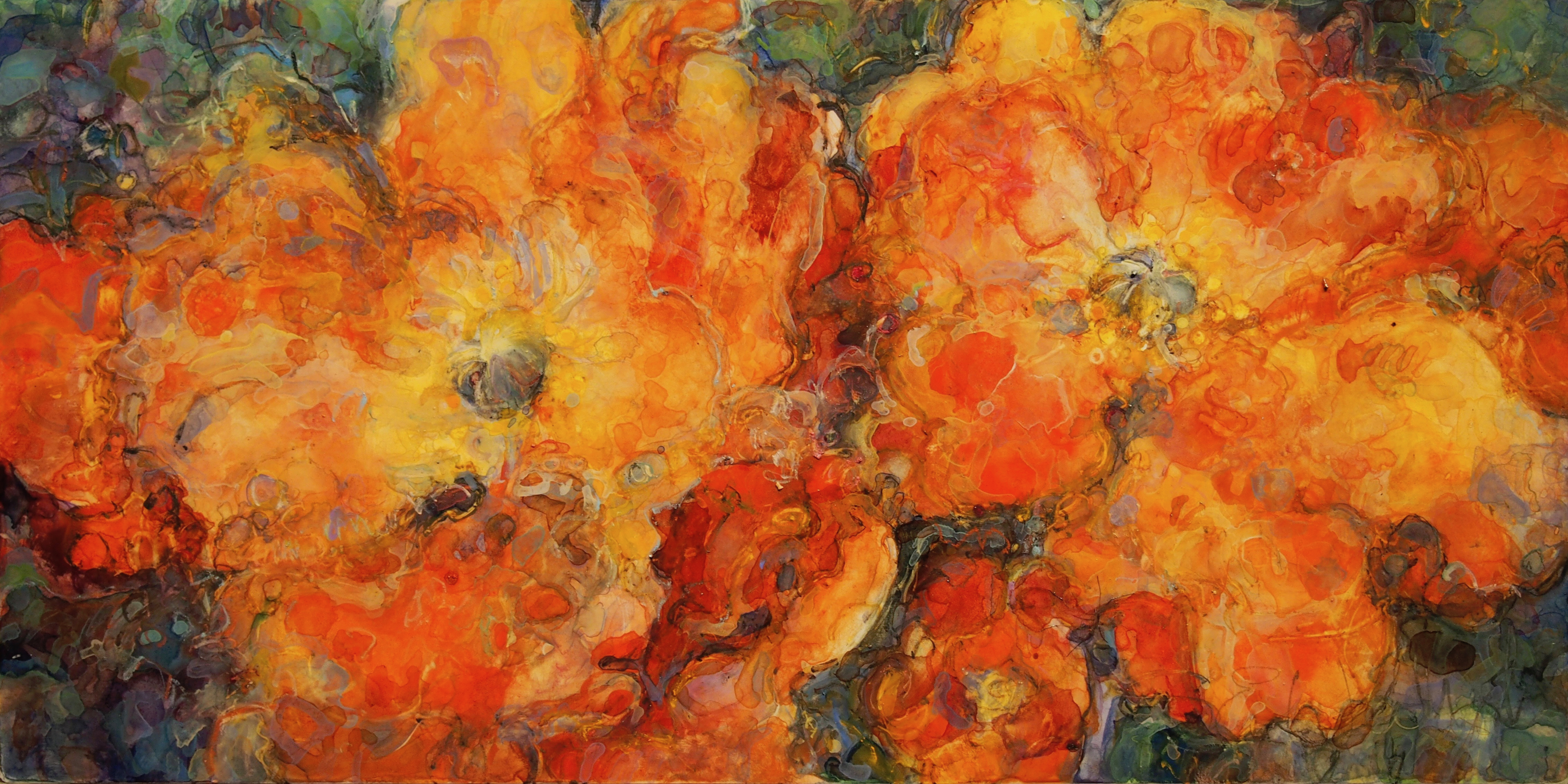 Poppies 8x16 sold