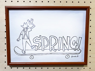【CRAFT WORKS PROJECT 】「わたなべだいすけ個展開催への道」始動!「MR.SUSPENDER SPRING-T」4/11(日)18:00より注文受付開始!