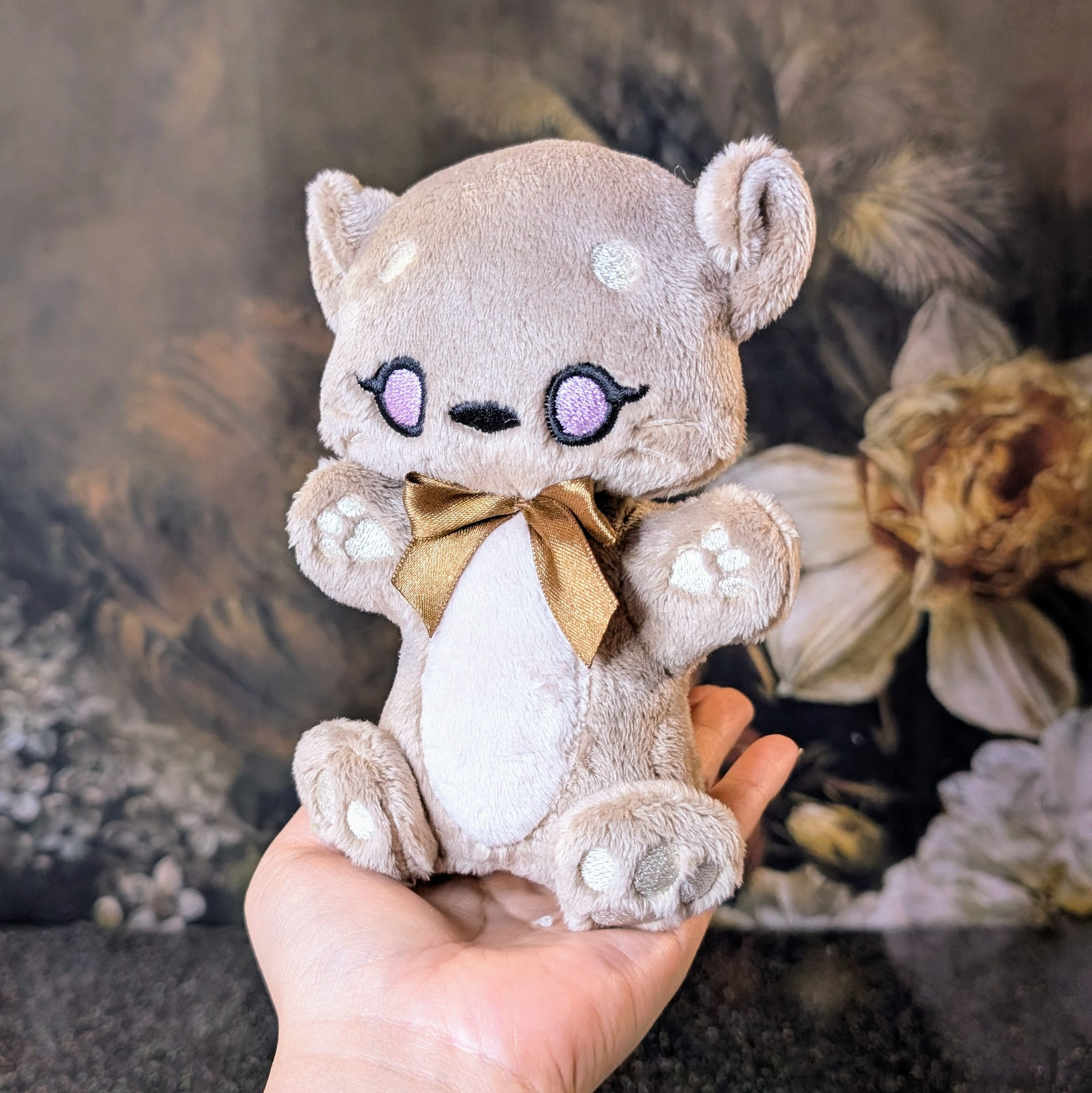 Loutre kawaii (beige)