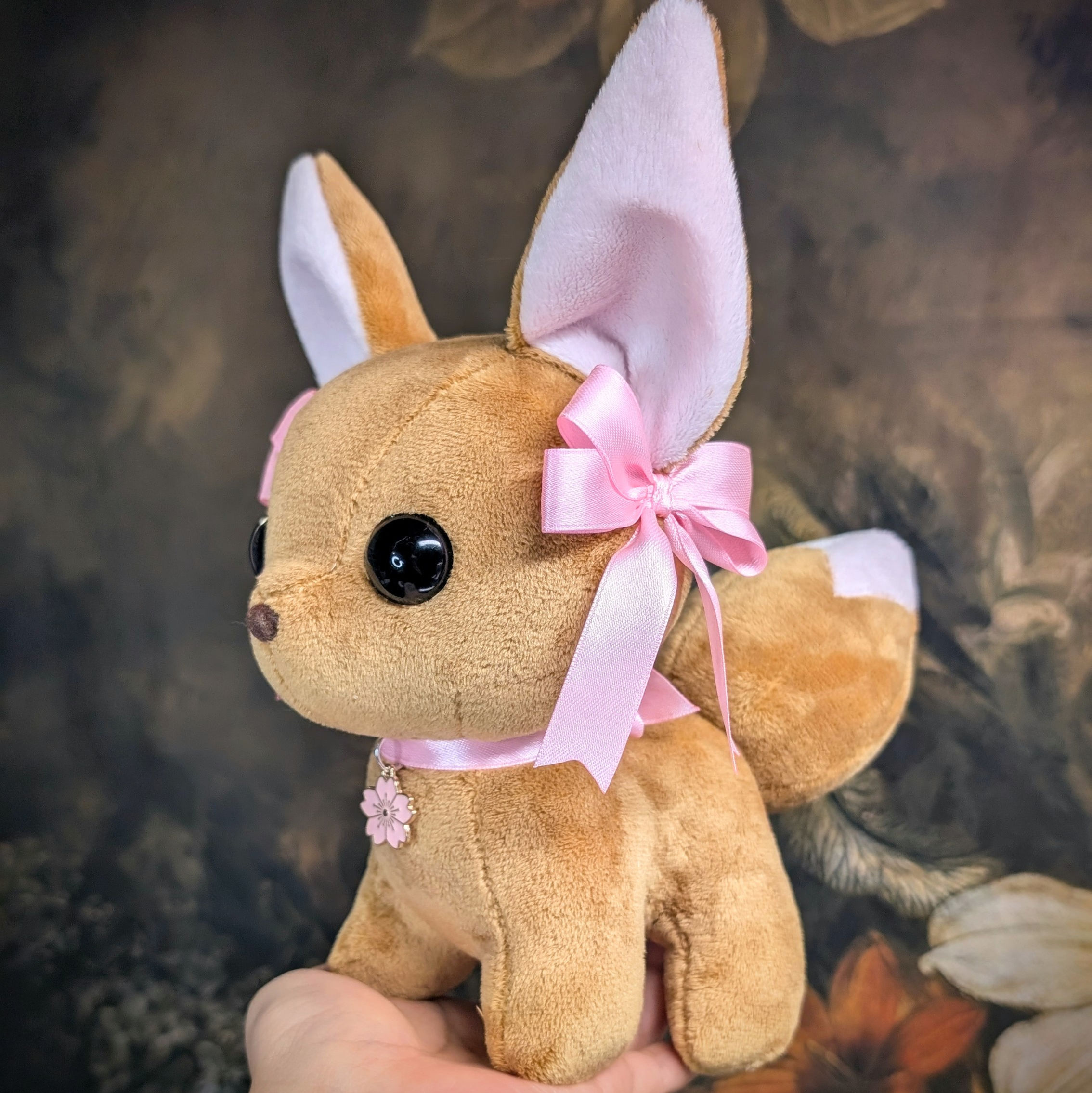 Renard kawaii sakura