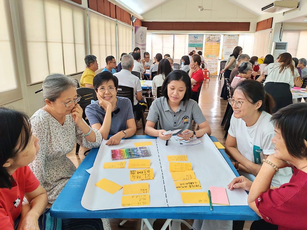 Intergenerational workshop in Taiping