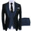 Thumbnail: 3 Piece Set Blazer Wedding Formal Peaked