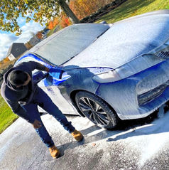 Exterior wash and wax