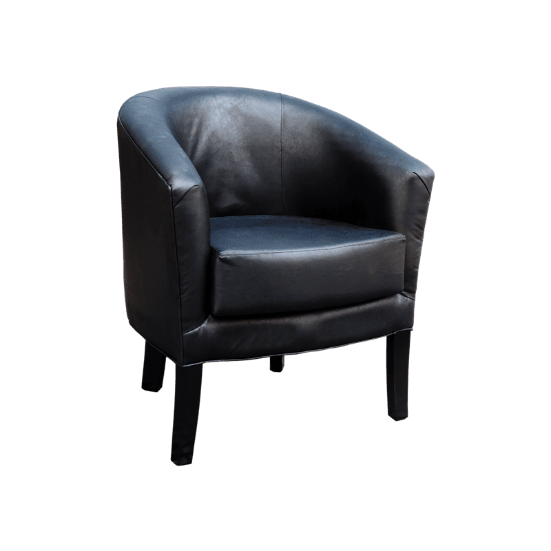 Sillón 1 cuerpo Lenovo Negro