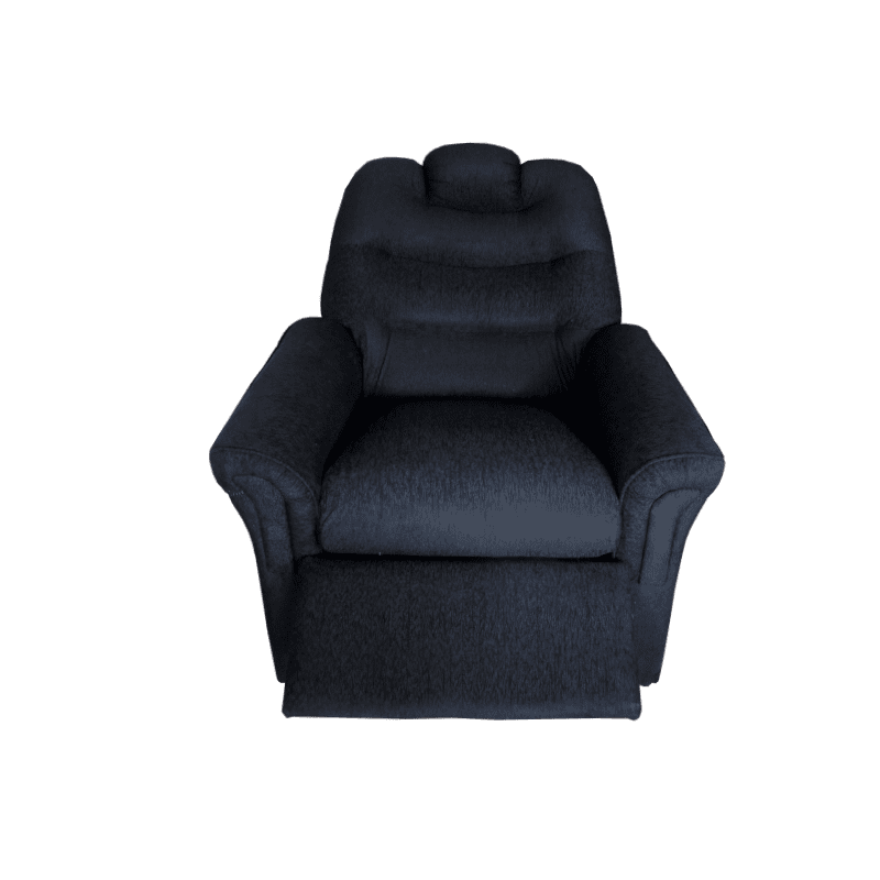 Miniatura: Poltrona Reclinable Chenille Negro