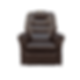 Poltrona Reclinable Ecocuero Chocolate