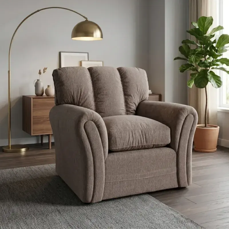 Sillón Ottavia Chenille Beige