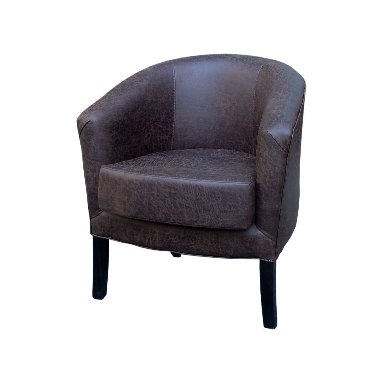 Sillón 1 cuerpo Lenovo Chocolate