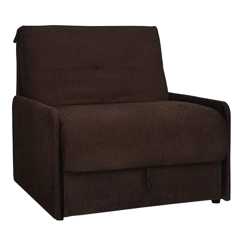 Miniatura: Sofá Cama  1 cuerpo Chenille Chocolate