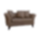 Sillón 2 cuerpos rustico castaño