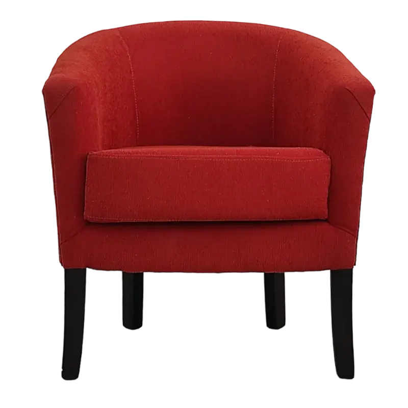 Miniatura: sillon 1 cuerpo chenille lacre frente