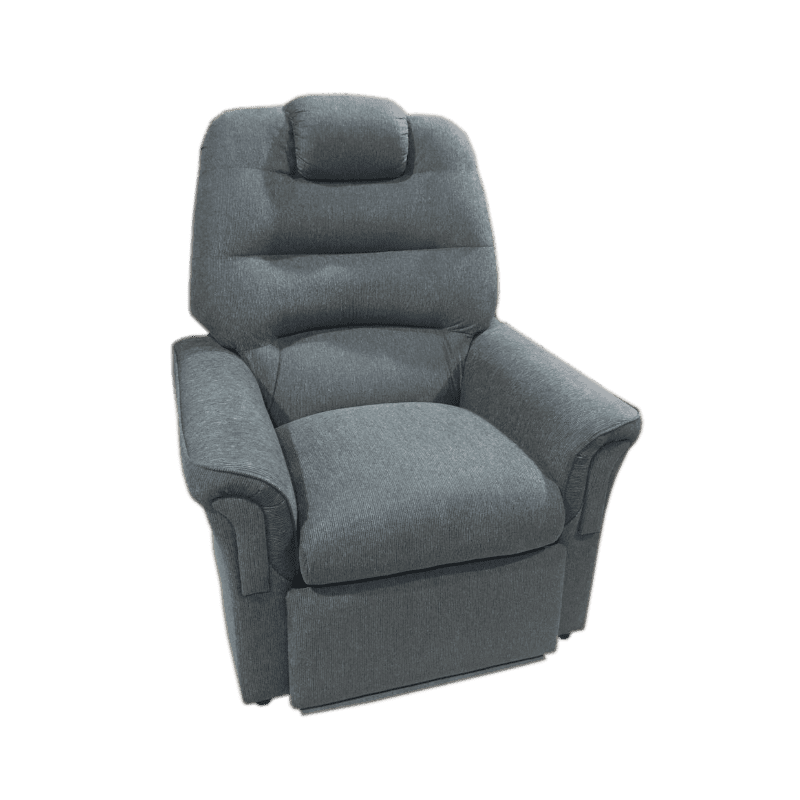 Miniatura: Poltrona Reclinable Chenille Gris
