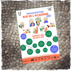 Inauguration rue de l'académie