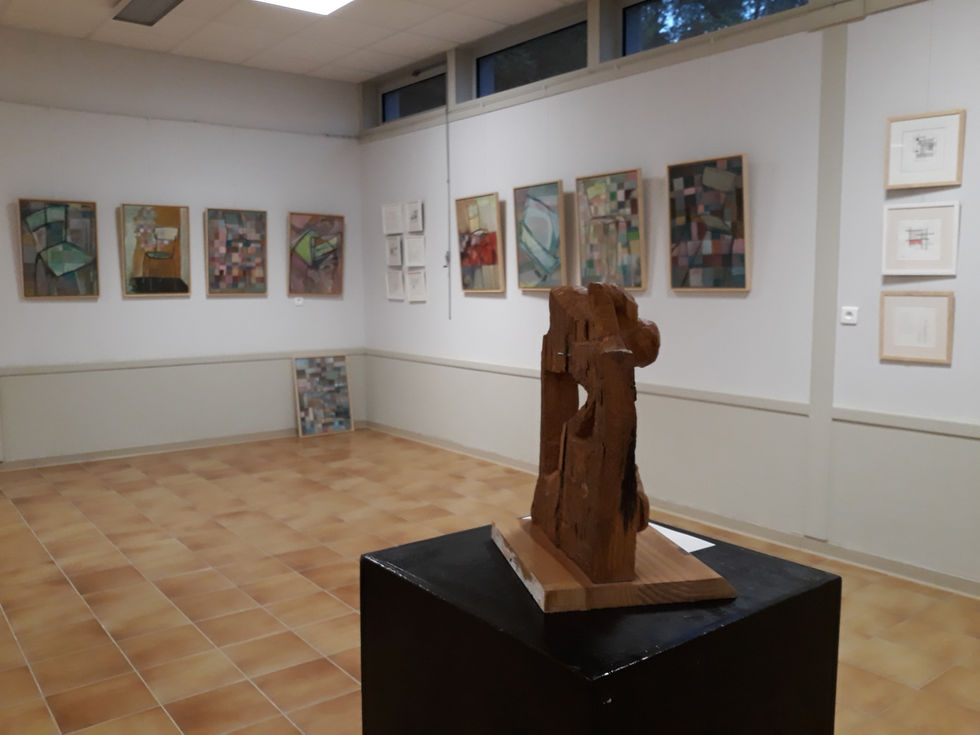 Exposition peinture 50/70cm et aquarelles 30/30cm