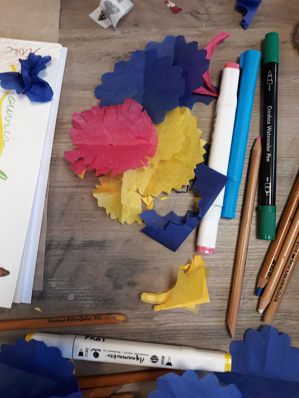 Atelier du journal créatif
