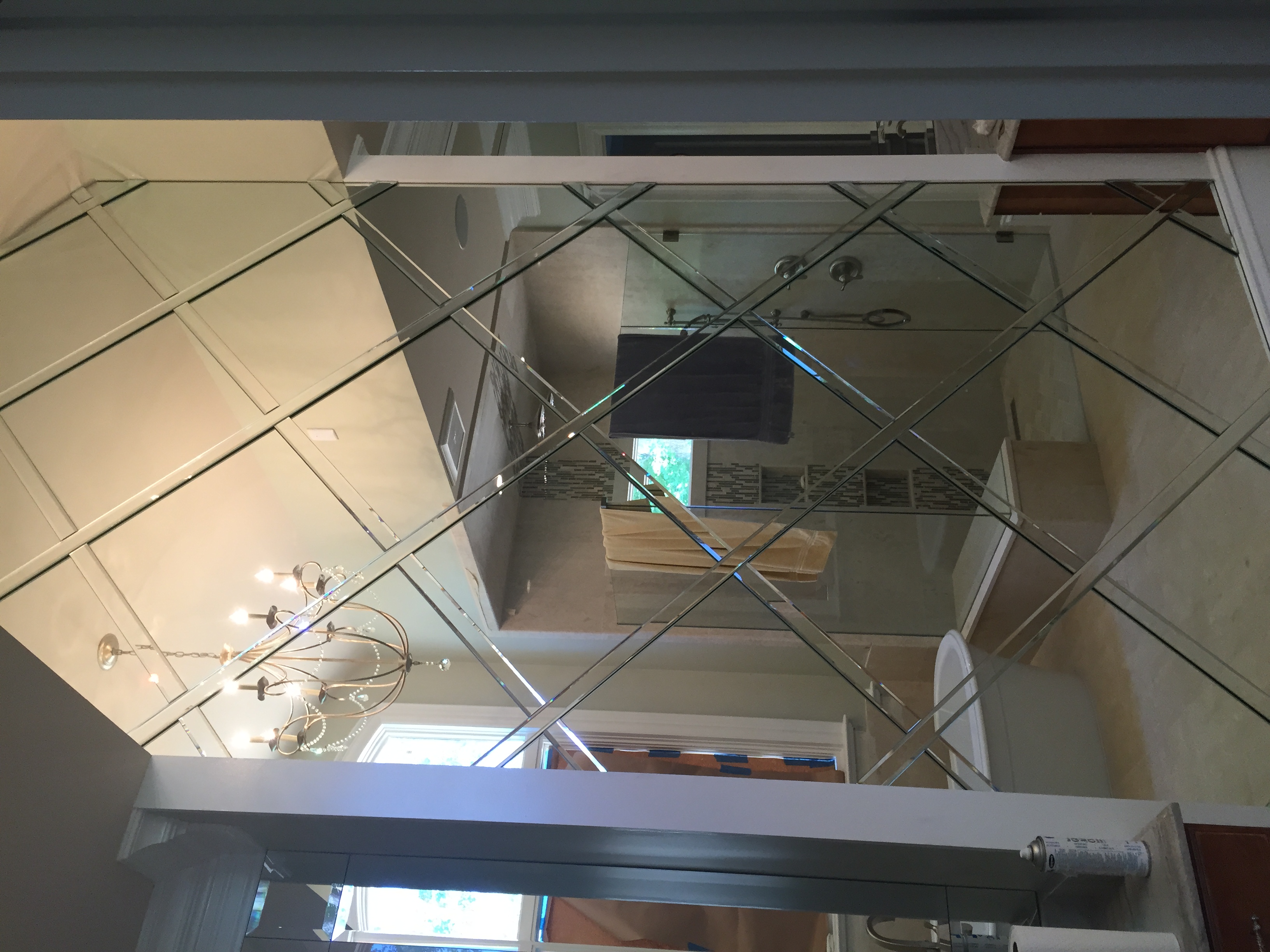 Custom Basket Weave Mirror (2)