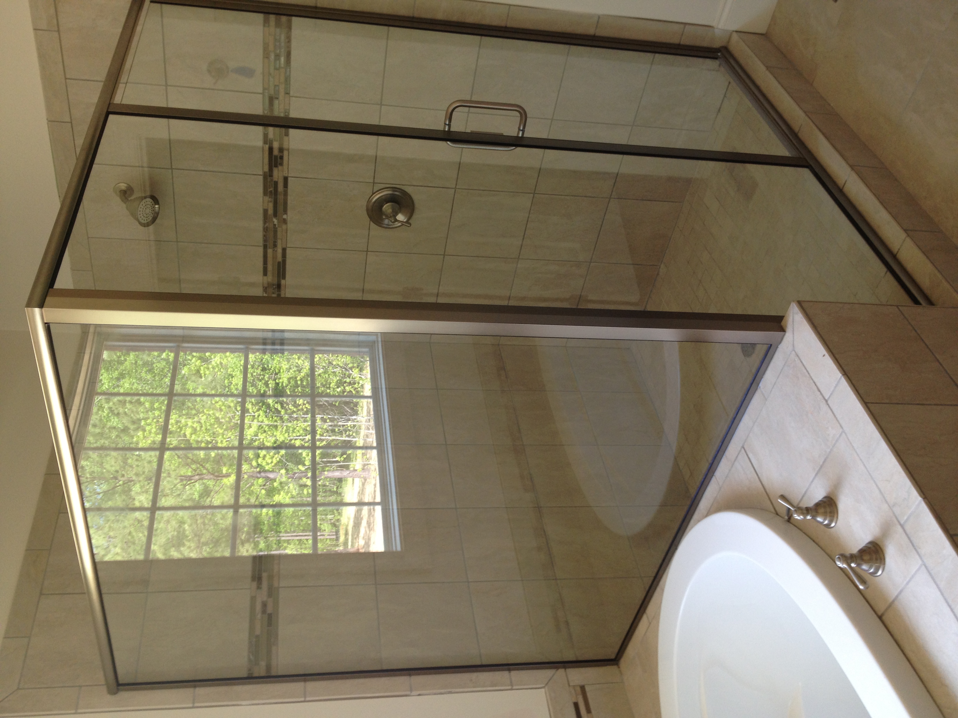Semi with Standard Metal Corner