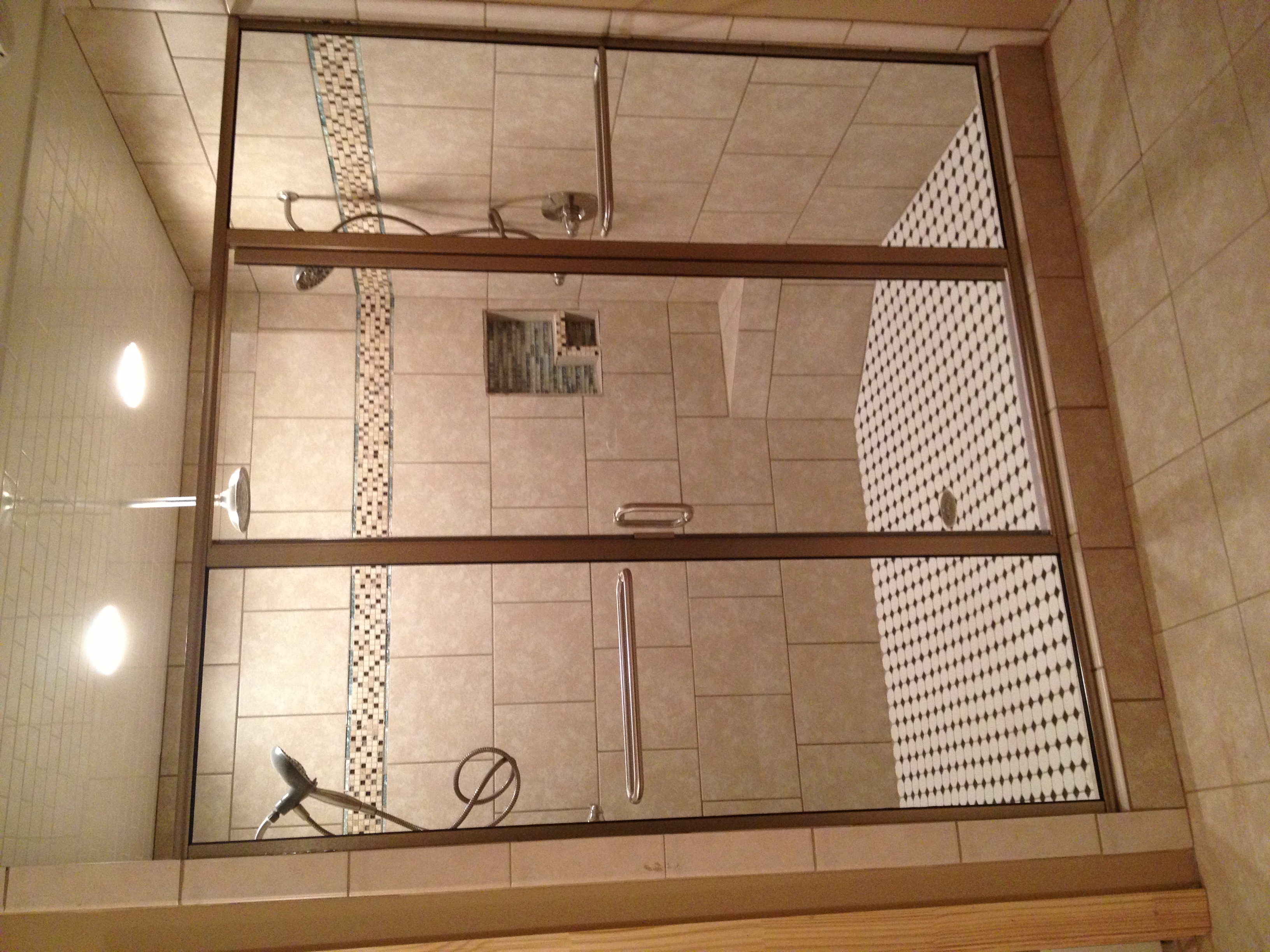 Panels with Bolt Through Towel Bars