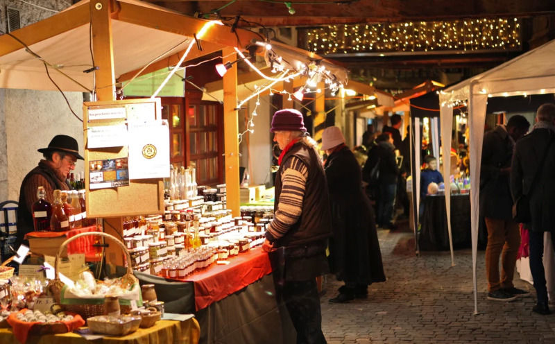 AIGLE, Le marché artisanal de Jérusalem