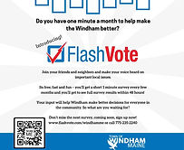 Windham Flash vote