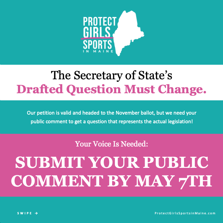 Submit Public Comment TODAY: Demand a Revised, Accurate Ballot Question!