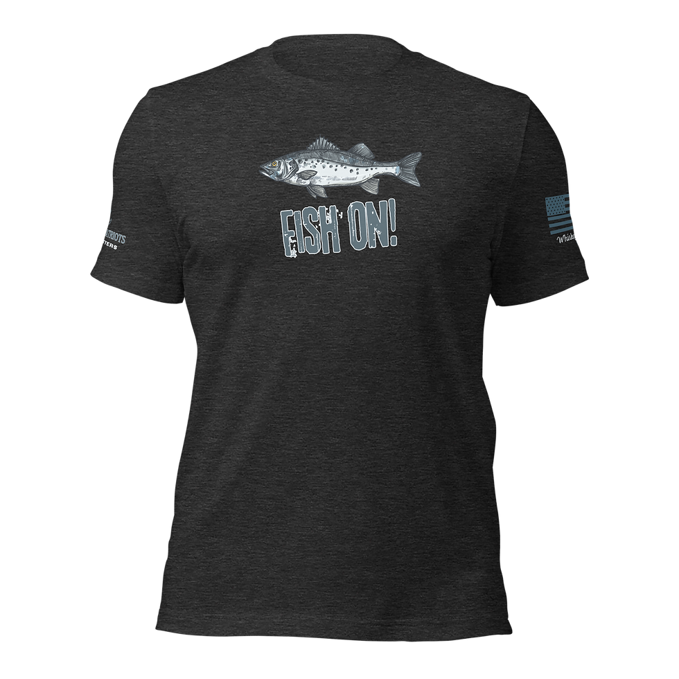 Thumbnail: Reel Patriots Fish On Sea Bass Tee