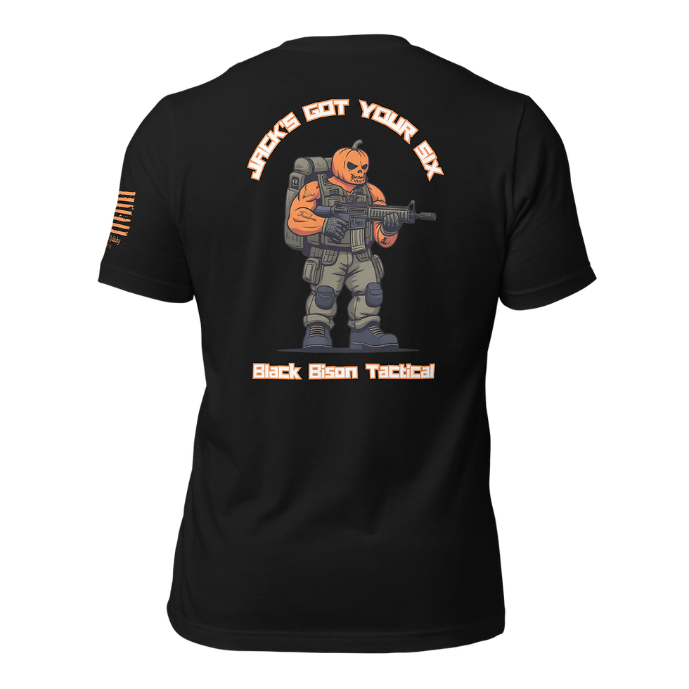 Thumbnail: Black Bison Tactical Jack's Got Your Six (Back) Tee