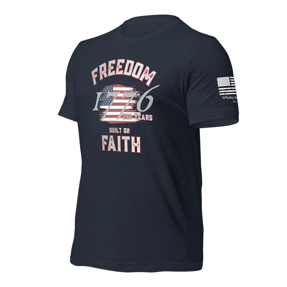 Thumbnail: Freedom Built on Faith | America 250 Tee