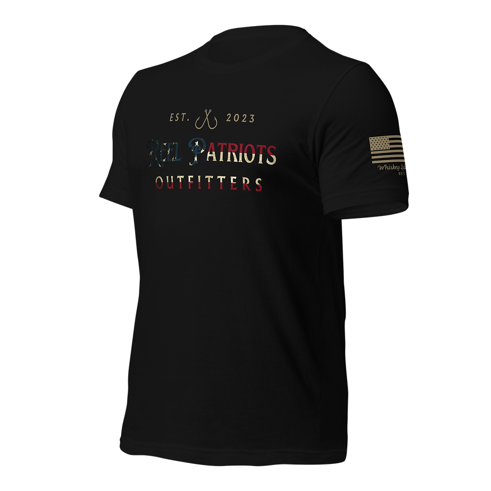 Thumbnail: Reel Patriots Flag Logo Tee