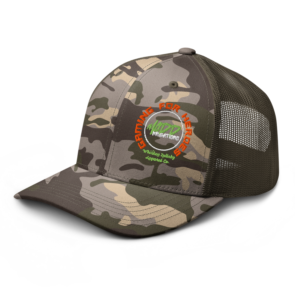Thumbnail: Gaming For Heroes Camo Hat