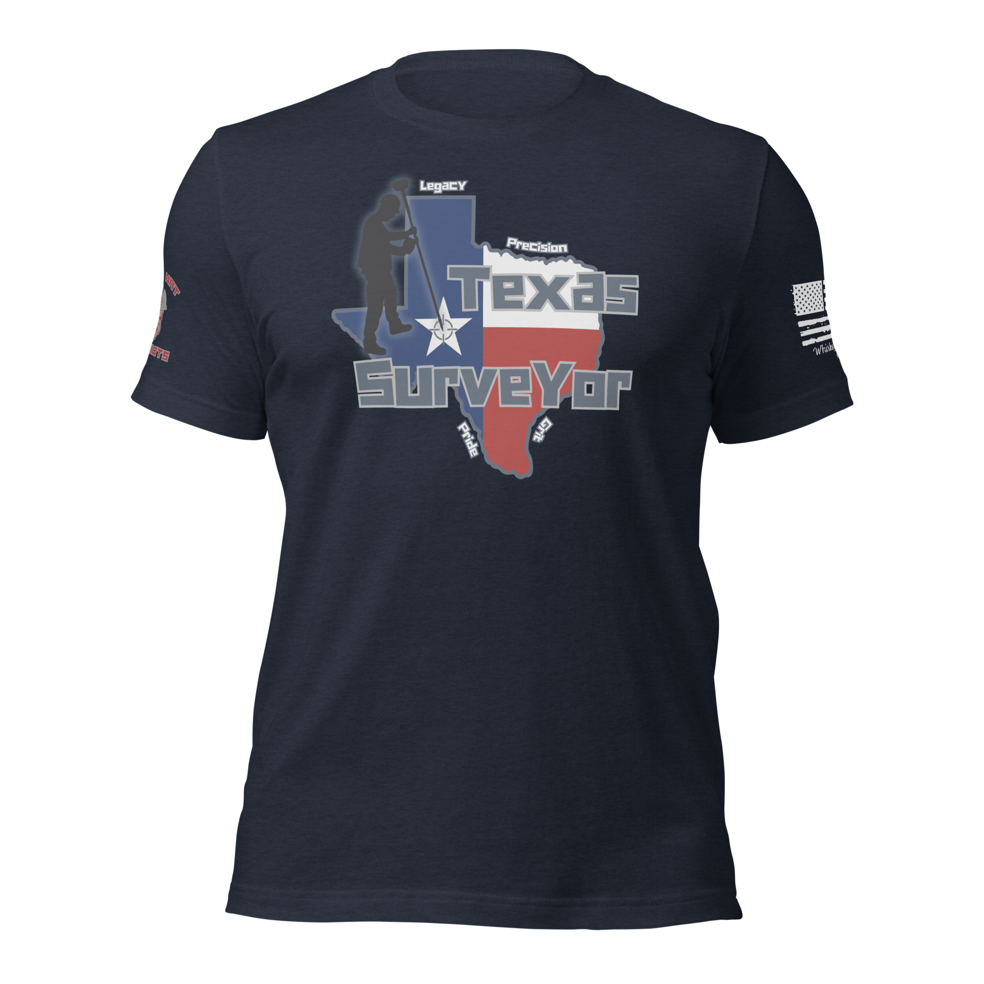 Hard Hat Patriots Texas Surveyor Tee