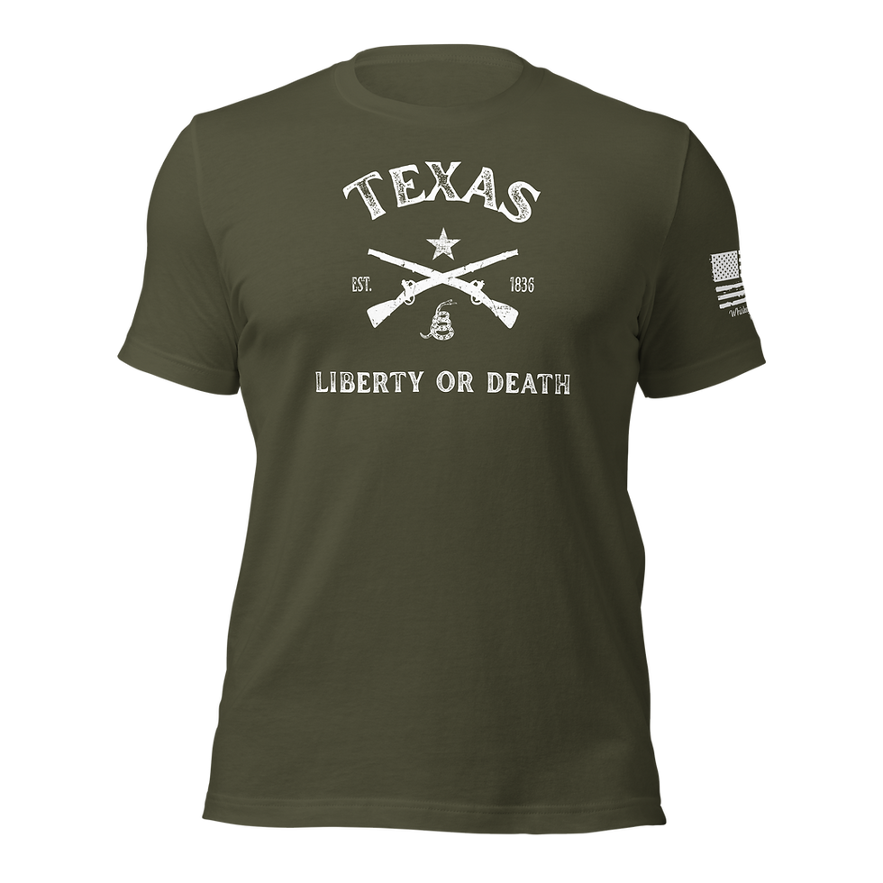 Thumbnail: Texas 1836 Liberty or Death Tee