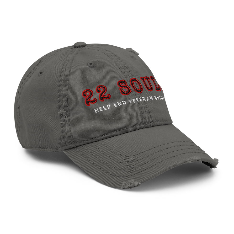 Thumbnail: 22 Souls Distressed Dad Hat