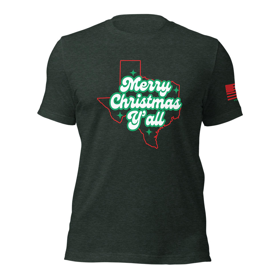Thumbnail: Merry Christmas Y'all Tee