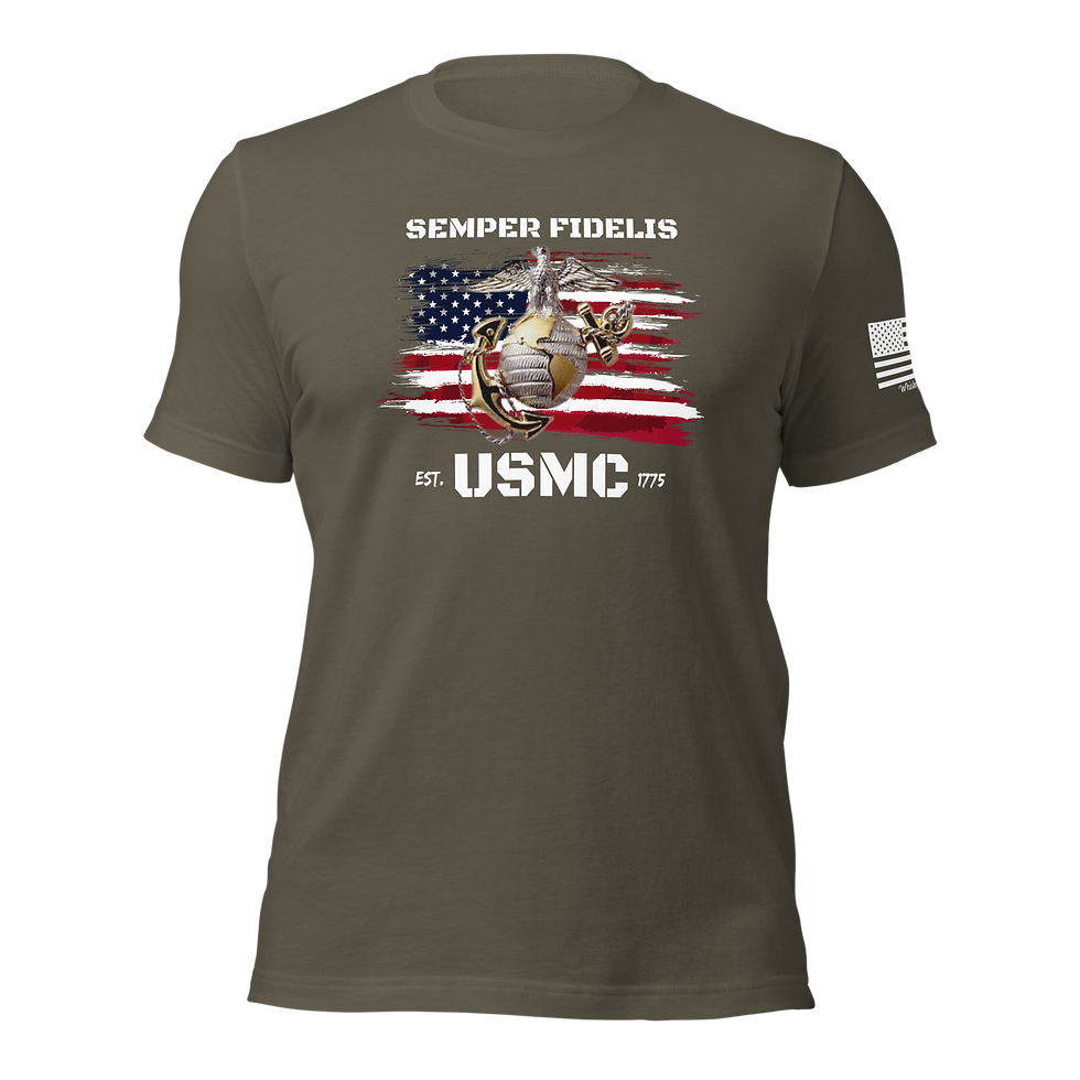 Thumbnail: USMC Semper Fi 1775 Tee