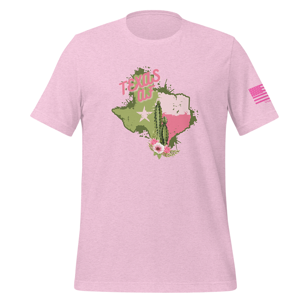 Thumbnail: Texas AF Floral Pastel Tee