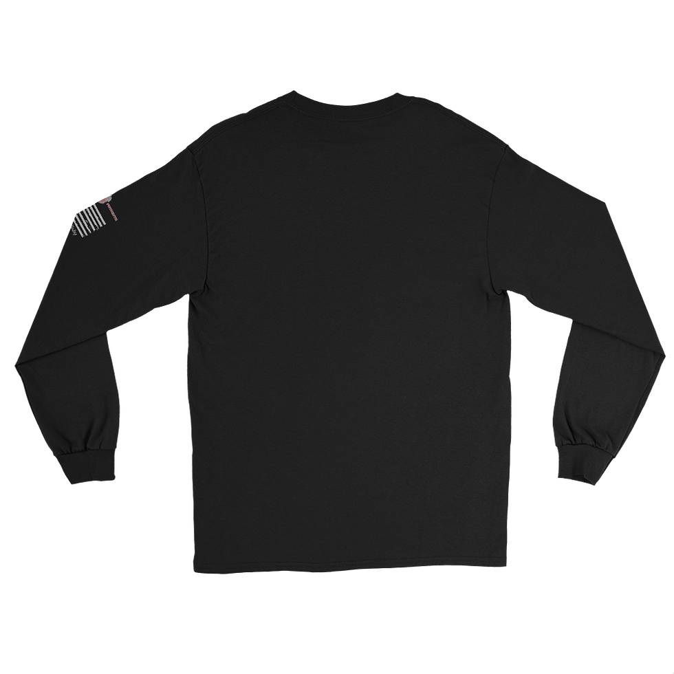 Thumbnail: Hard Hat Patriots American Surveyor Marking Boundaries Long Sleeve Tee