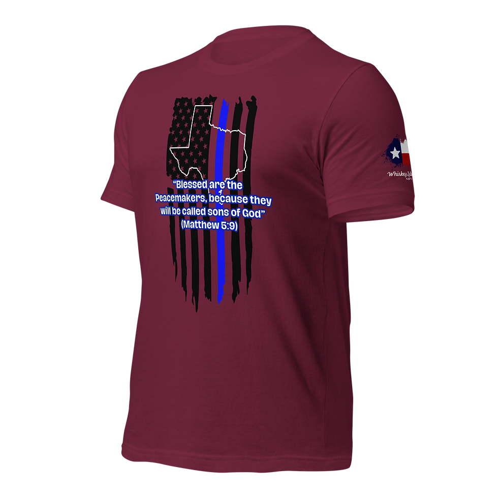 Thumbnail: Back The Blue, Thin Blue Line Tee