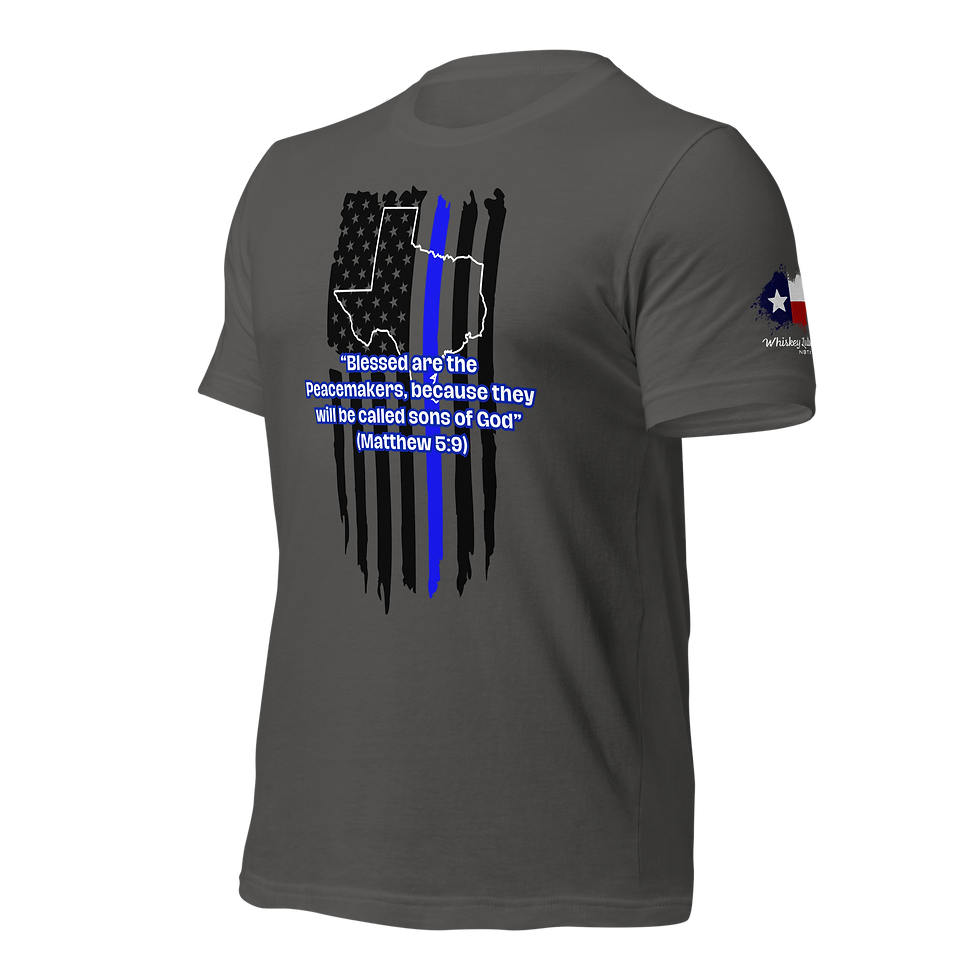 Thumbnail: Back The Blue, Thin Blue Line Tee