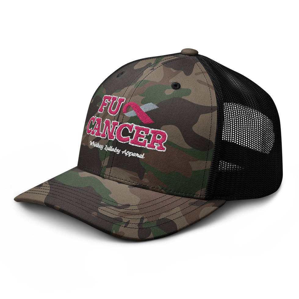 Thumbnail: Fu*k Cancer Camo Hat