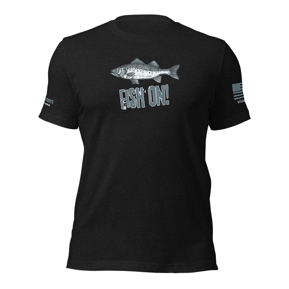 Thumbnail: Reel Patriots Fish On Sea Bass Tee